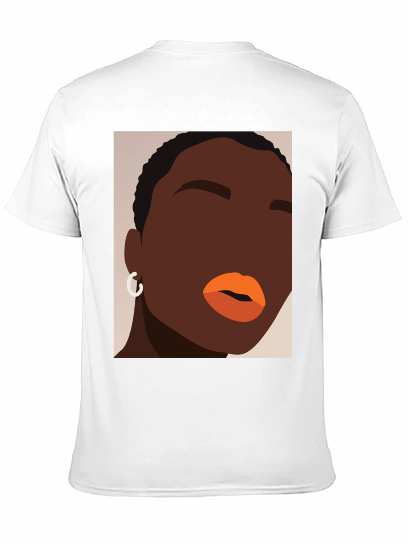 Minimalist Art Graphic Tee - Black