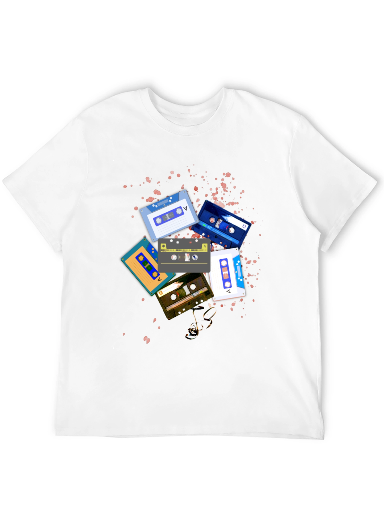 Retro Cassette Tape Graphic Tee