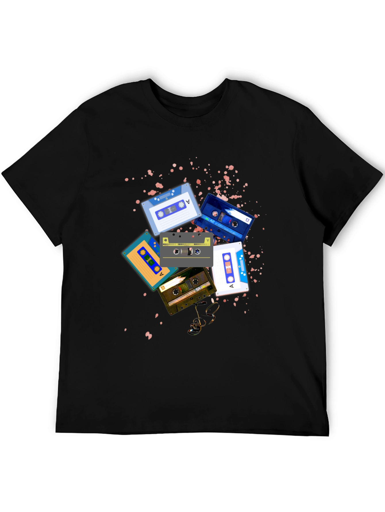 Retro Cassette Tape Graphic Tee