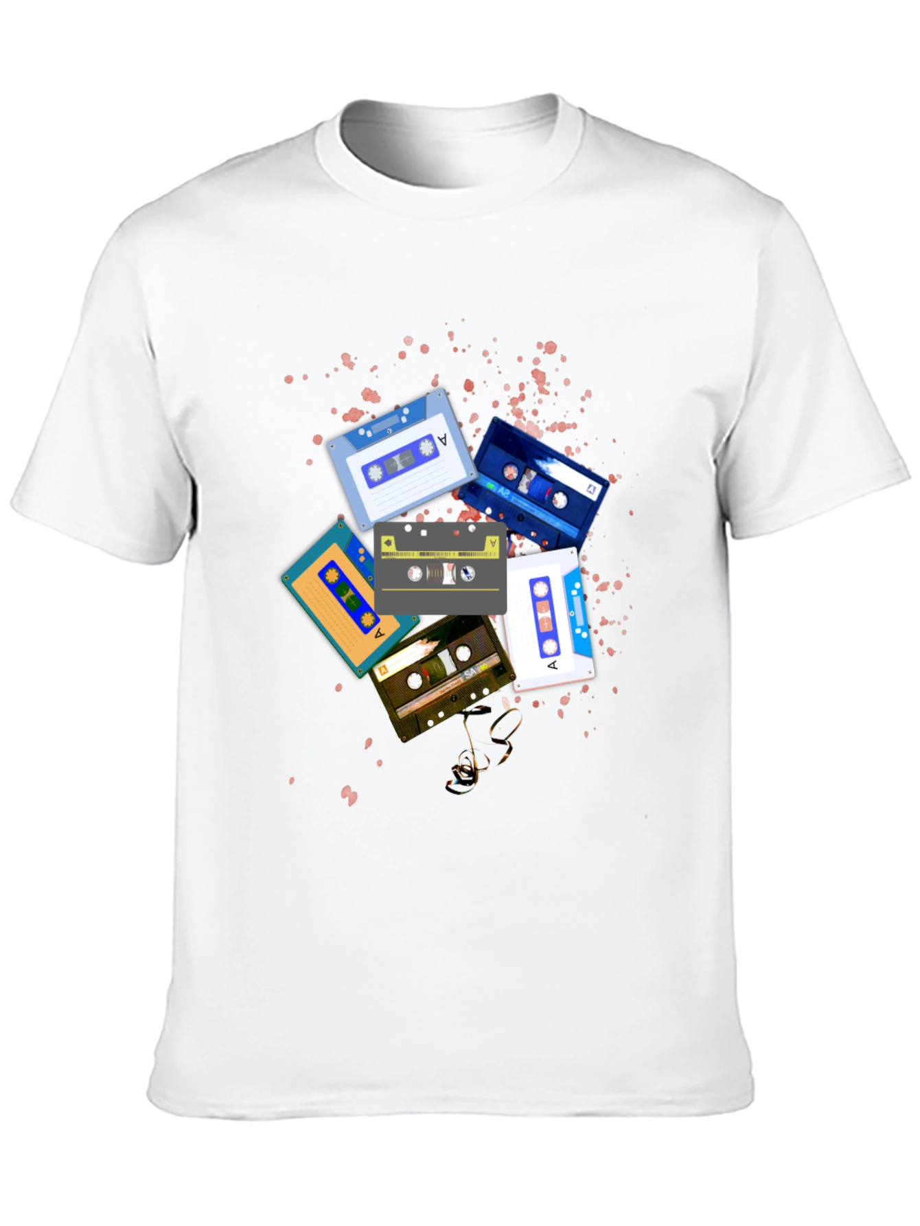 Retro Cassette Tape Graphic Tee