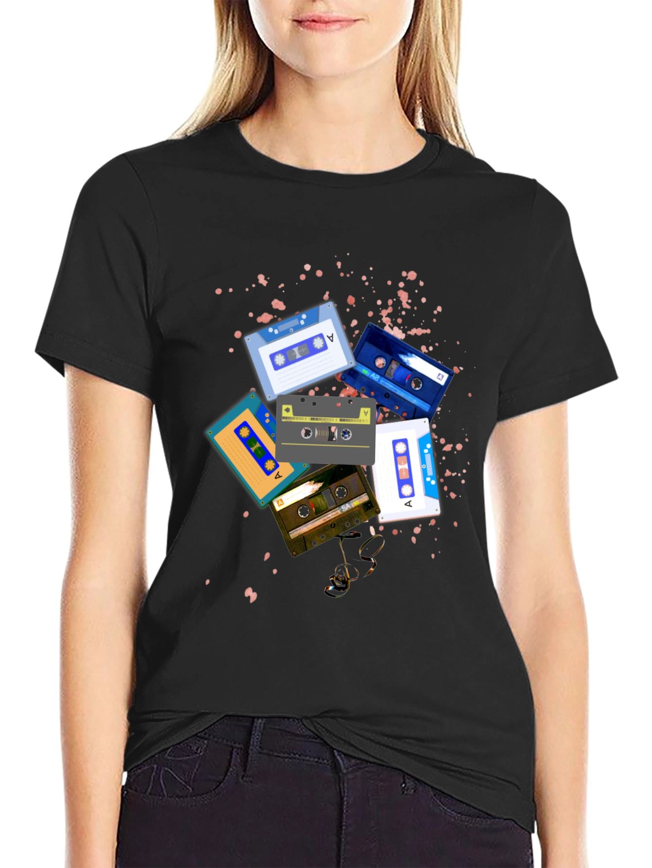 Retro Cassette Tape Graphic Tee