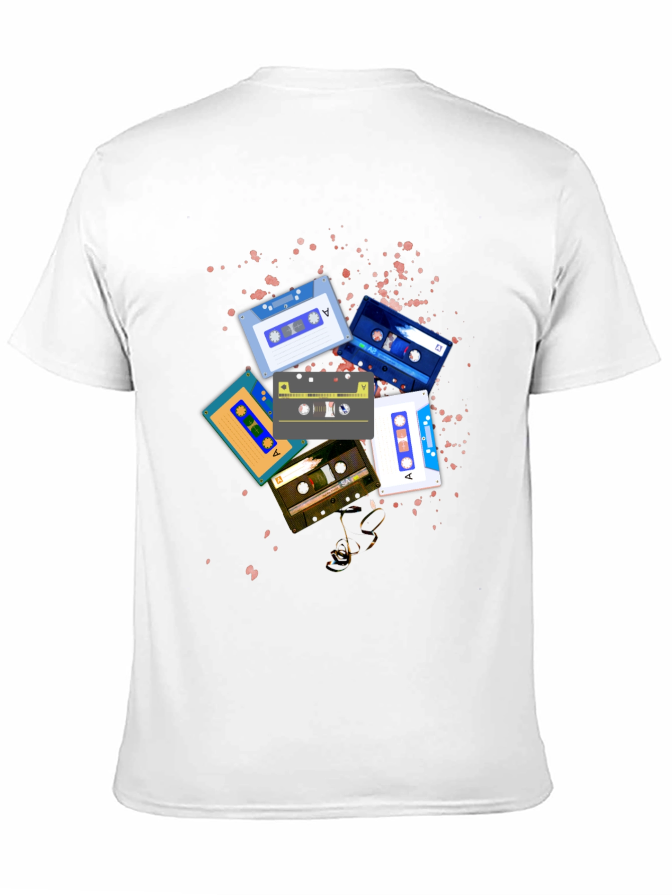Retro Cassette Tape Graphic Tee