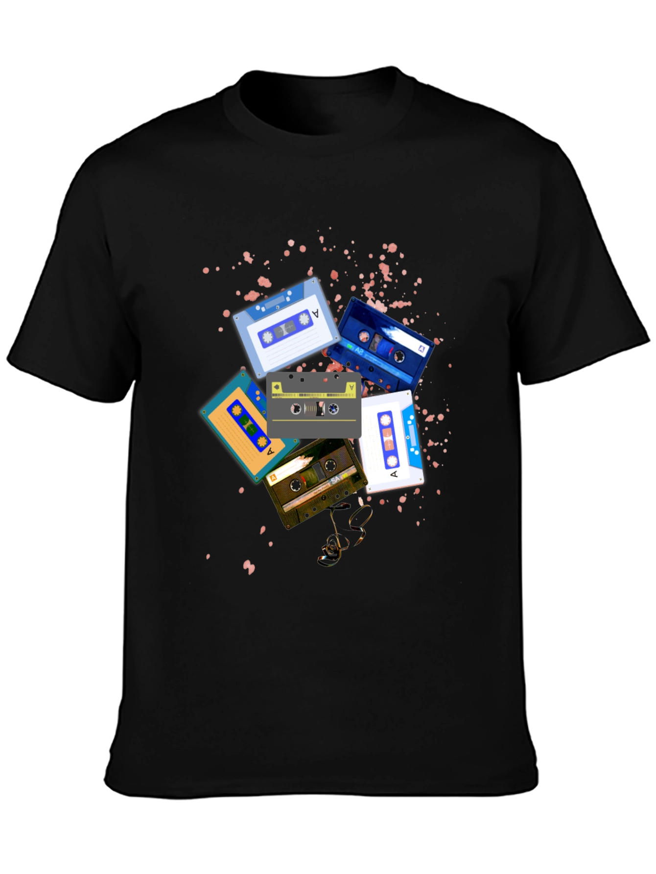 Retro Cassette Tape Graphic Tee