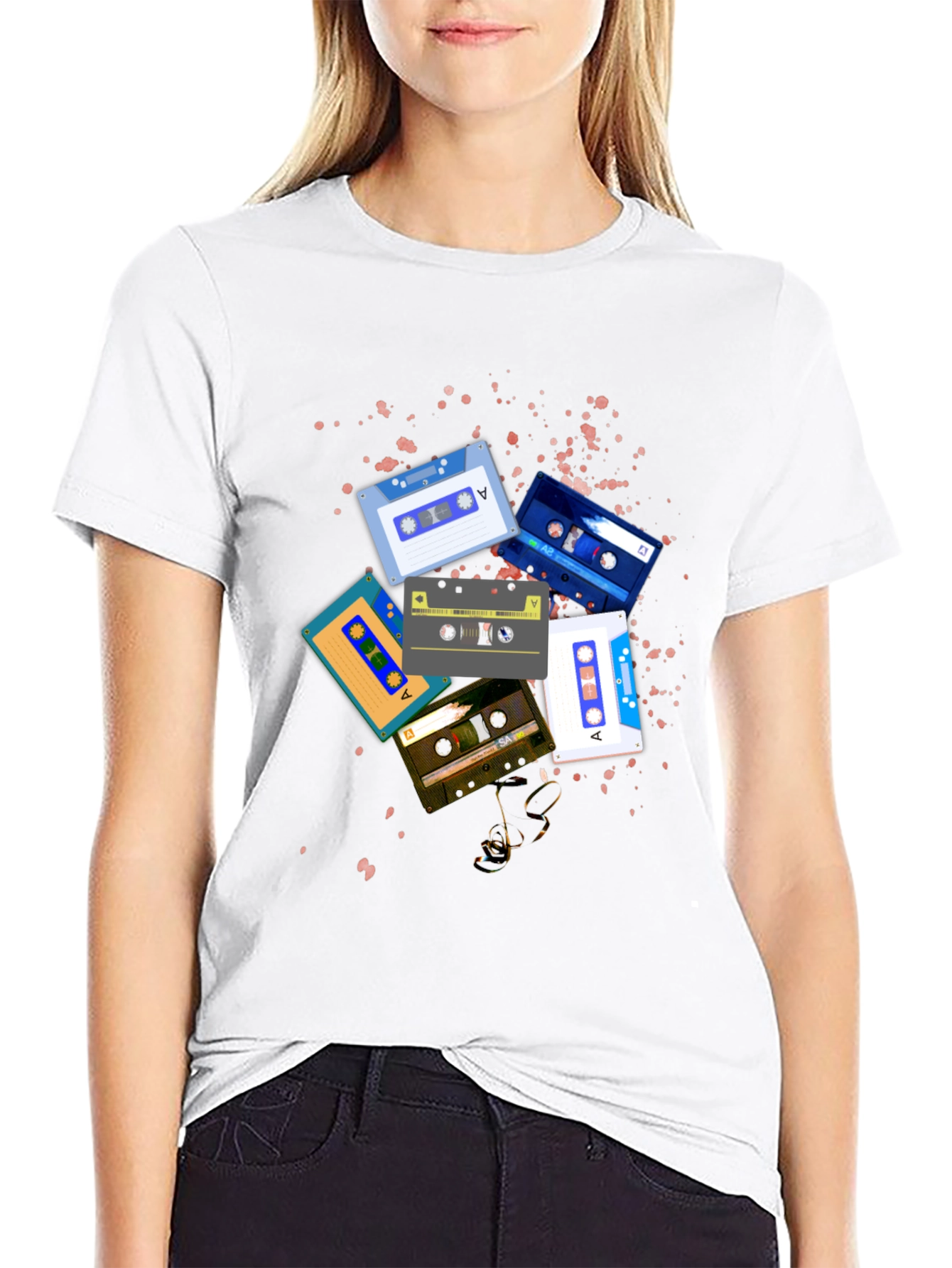 Retro Cassette Tape Graphic Tee