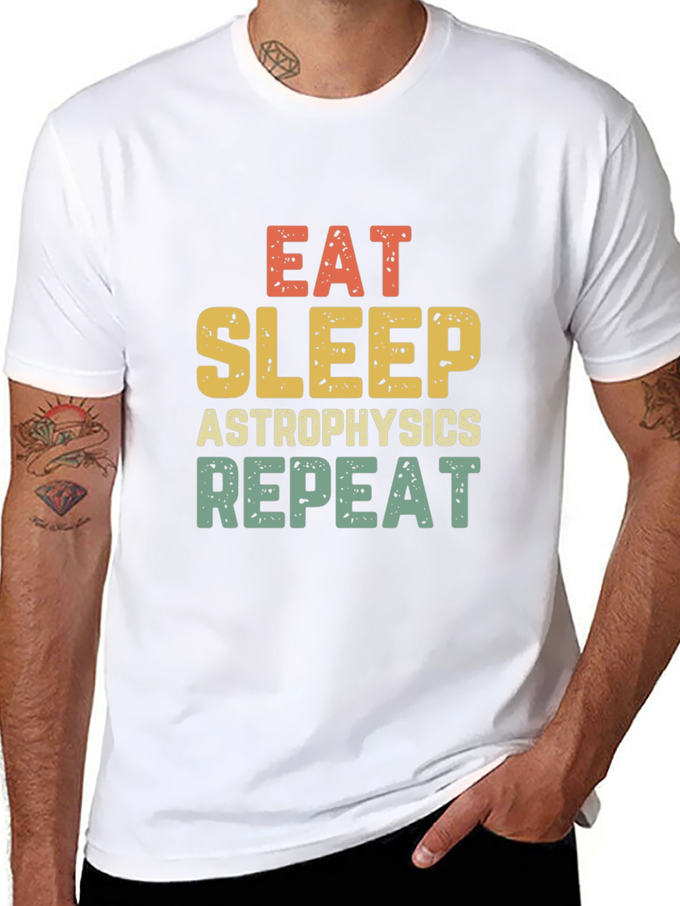Eat Sleep Astrophysics Repeat T-Shirt