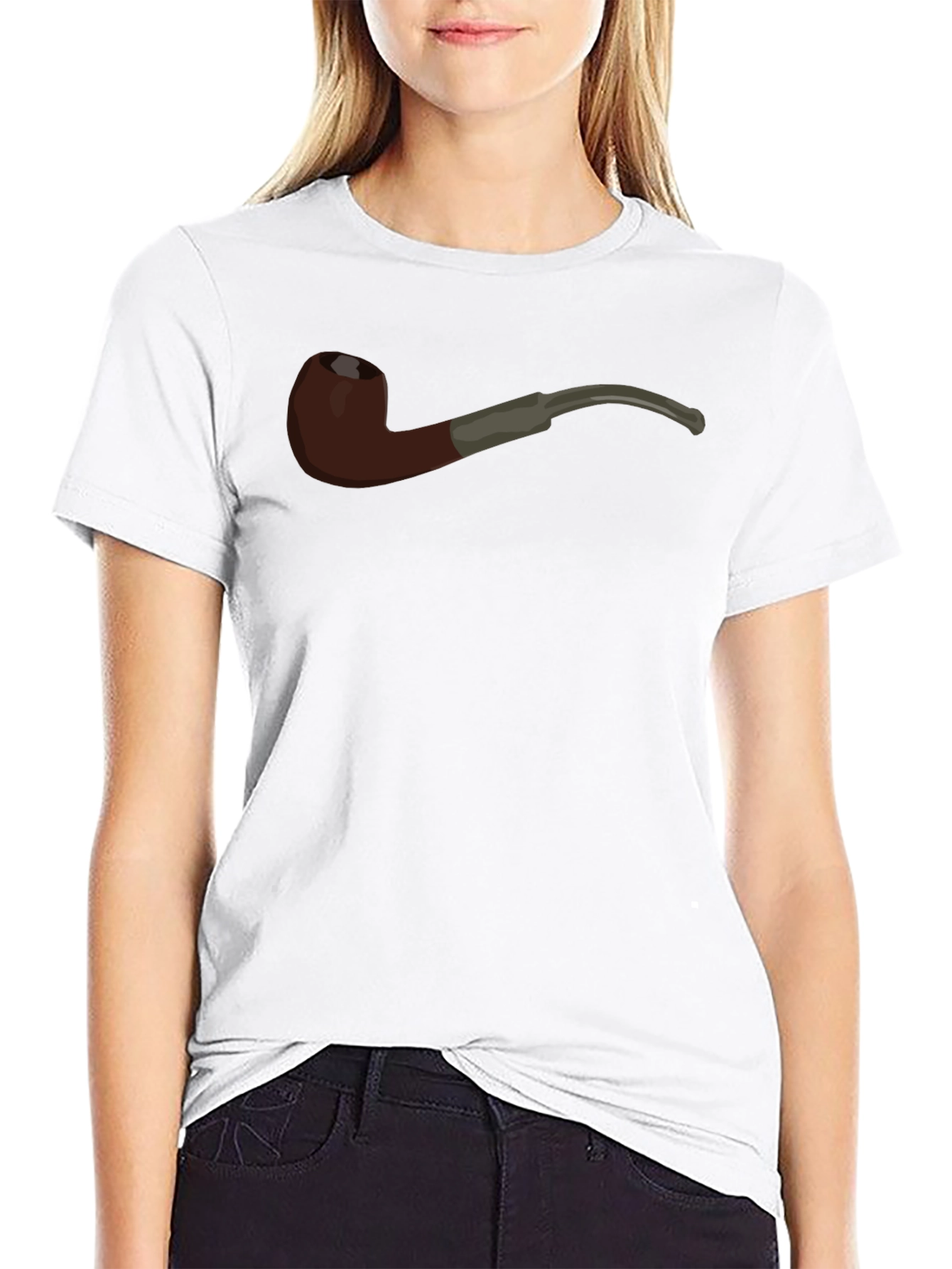 Smoking Pipe Graphic T-Shirt
