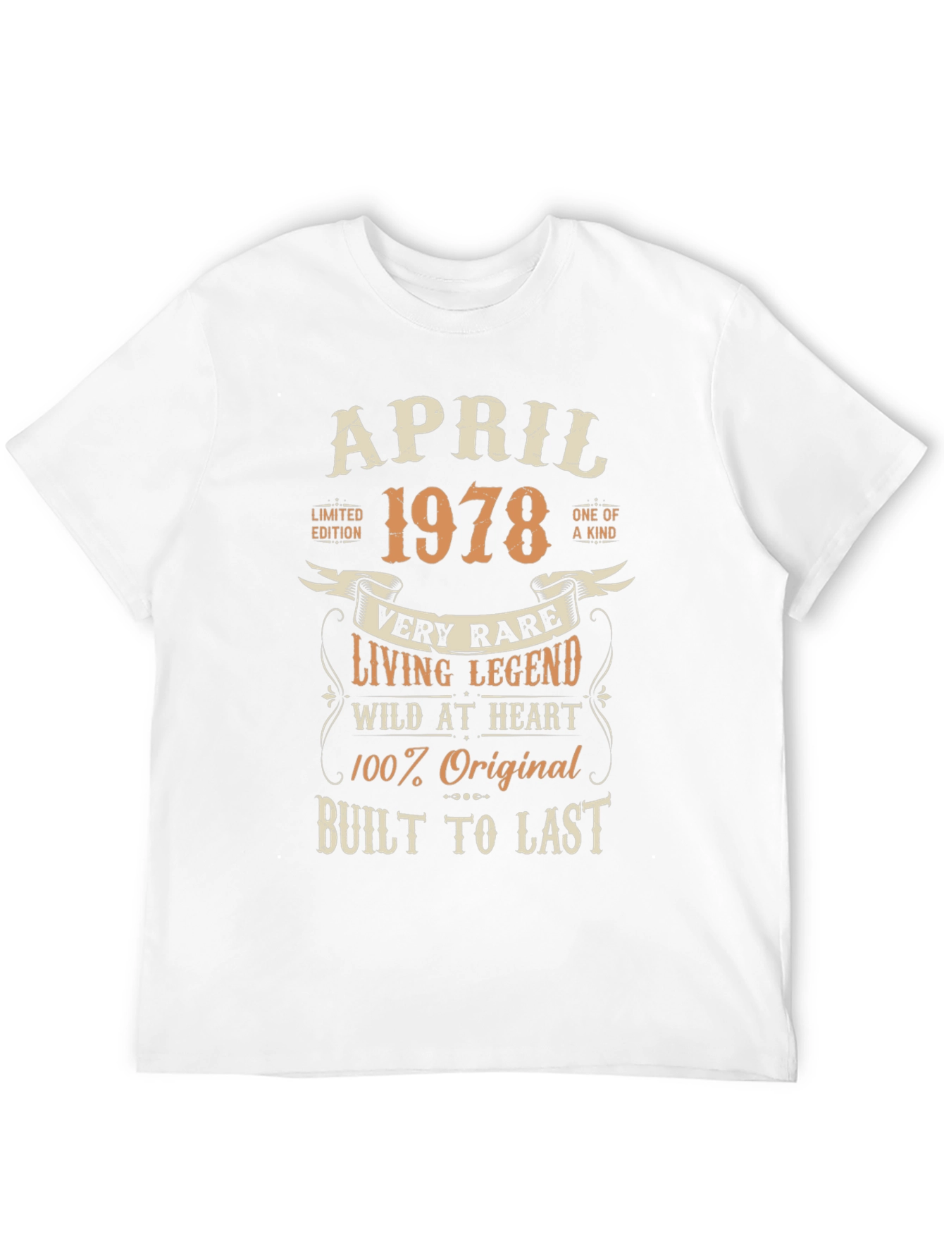 April 1978 Legend T-Shirt: Limited Edition