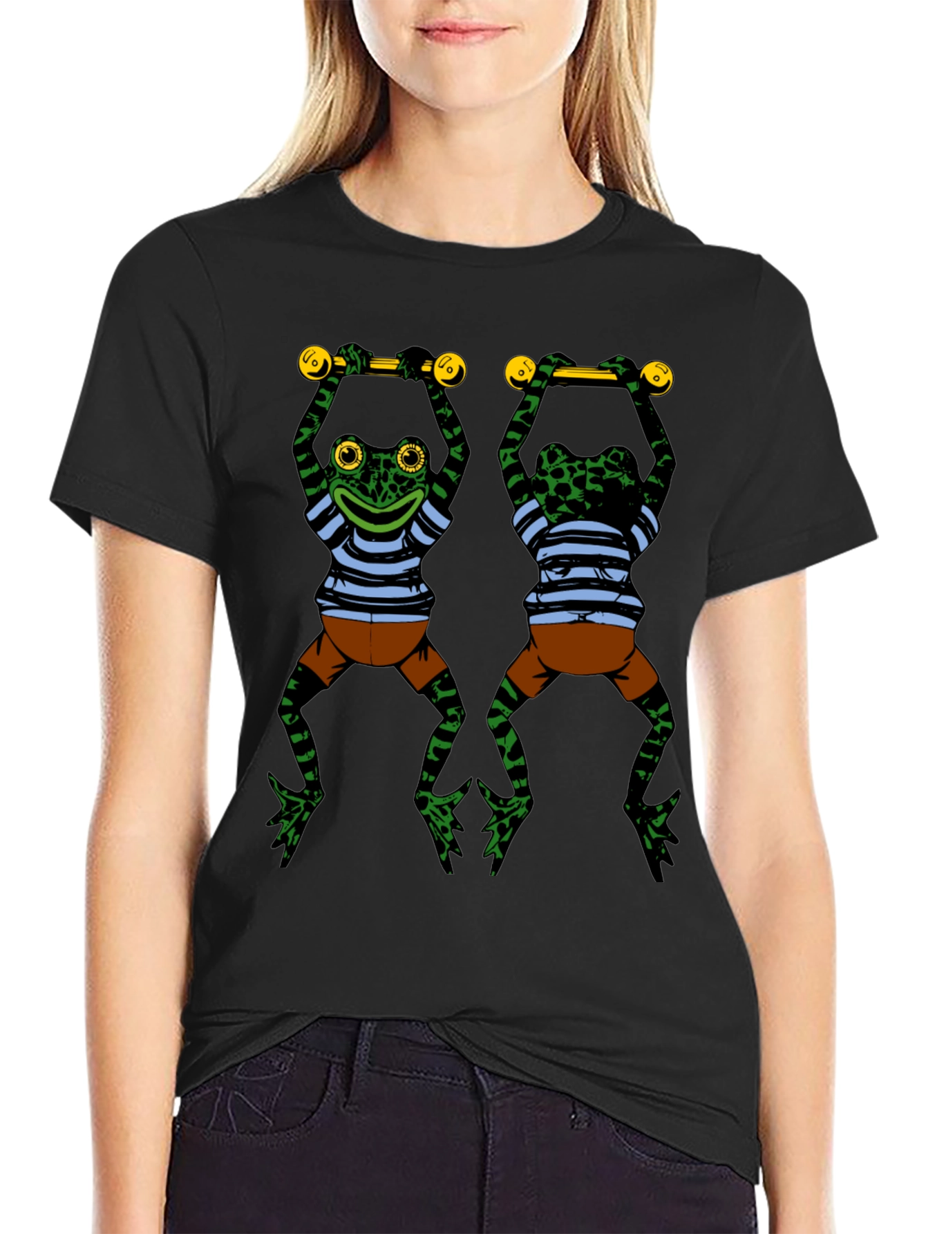Frog Barbell Workout T-Shirt