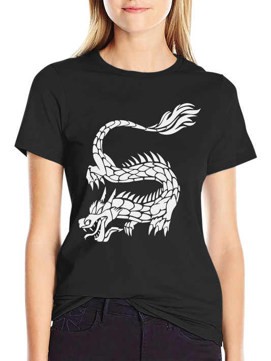 Dragon Graphic Tee - Black