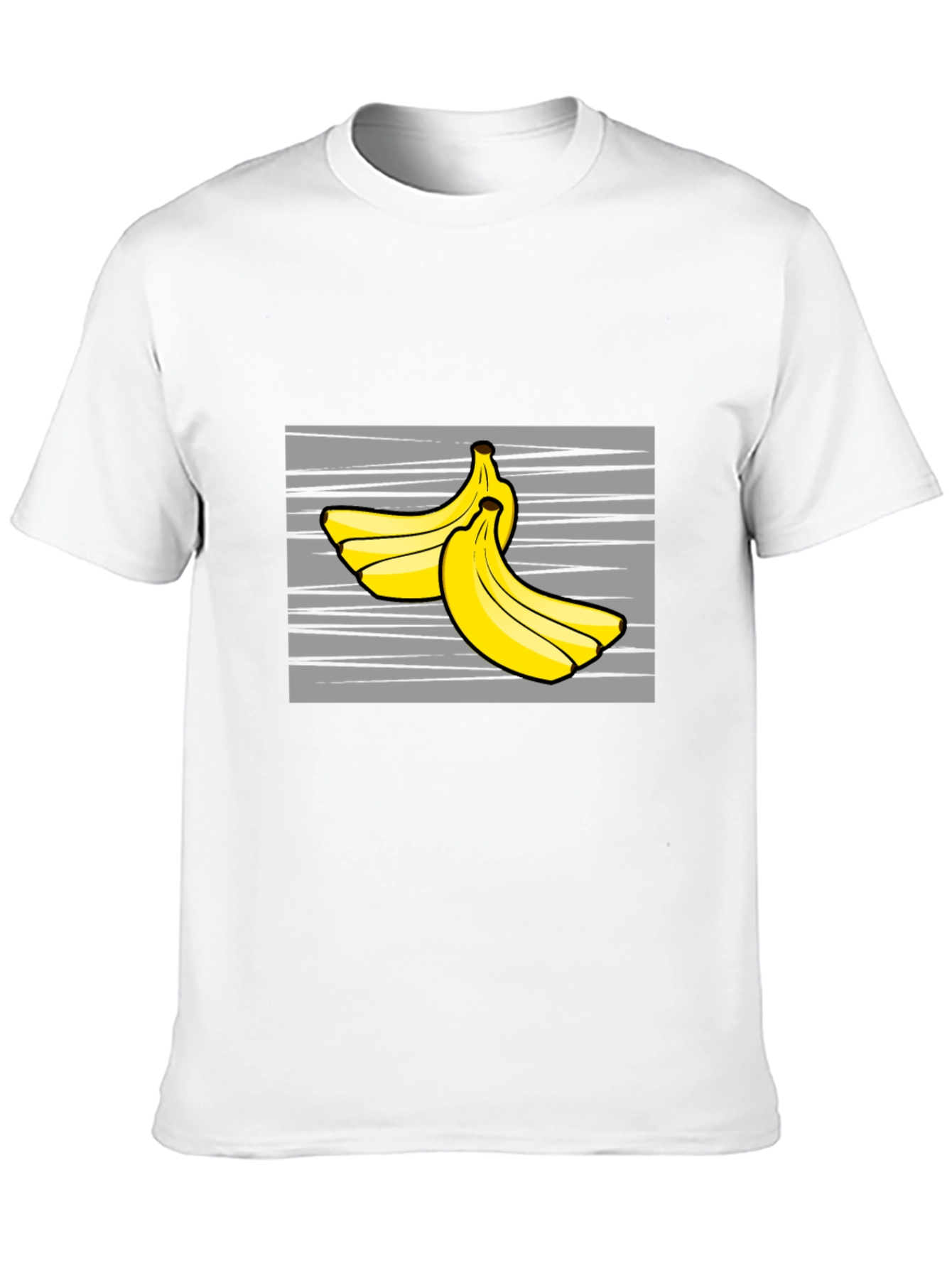 Banana Graphic Tee - Fruit Lovers Black T-Shirt