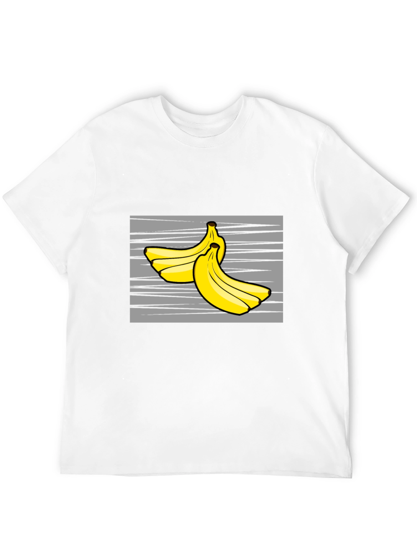 Banana Graphic Tee - Fruit Lovers Black T-Shirt