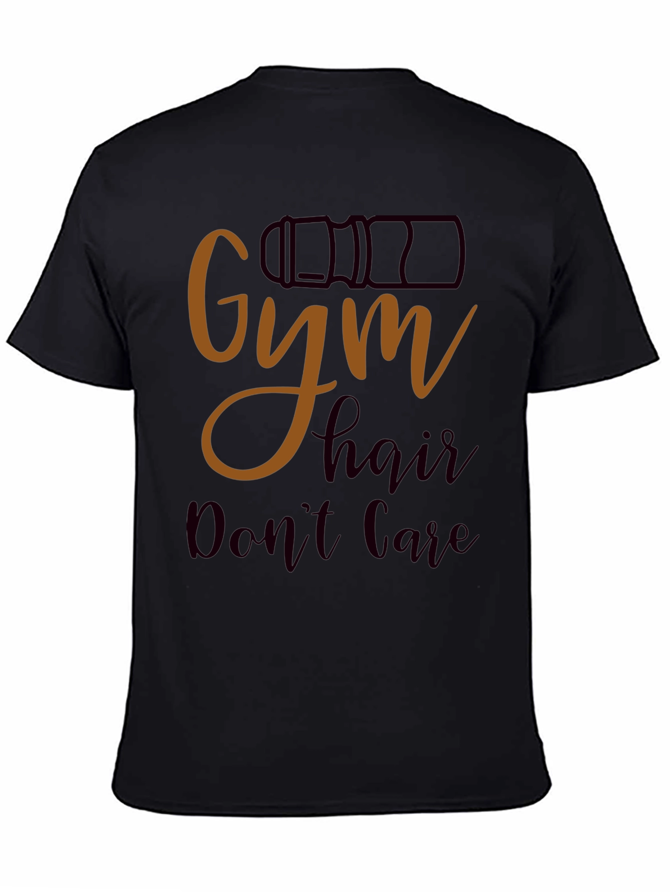 Gym Hair Dont Care Graphic T-Shirt