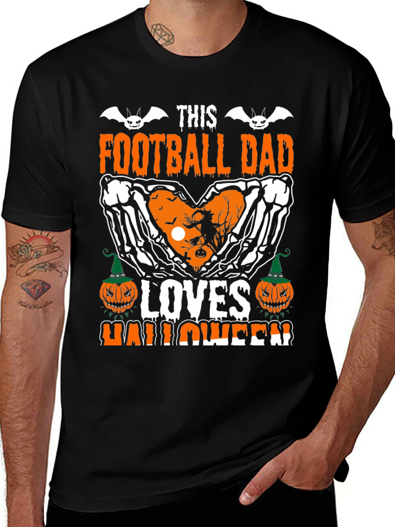 Football Dad Halloween T-Shirt