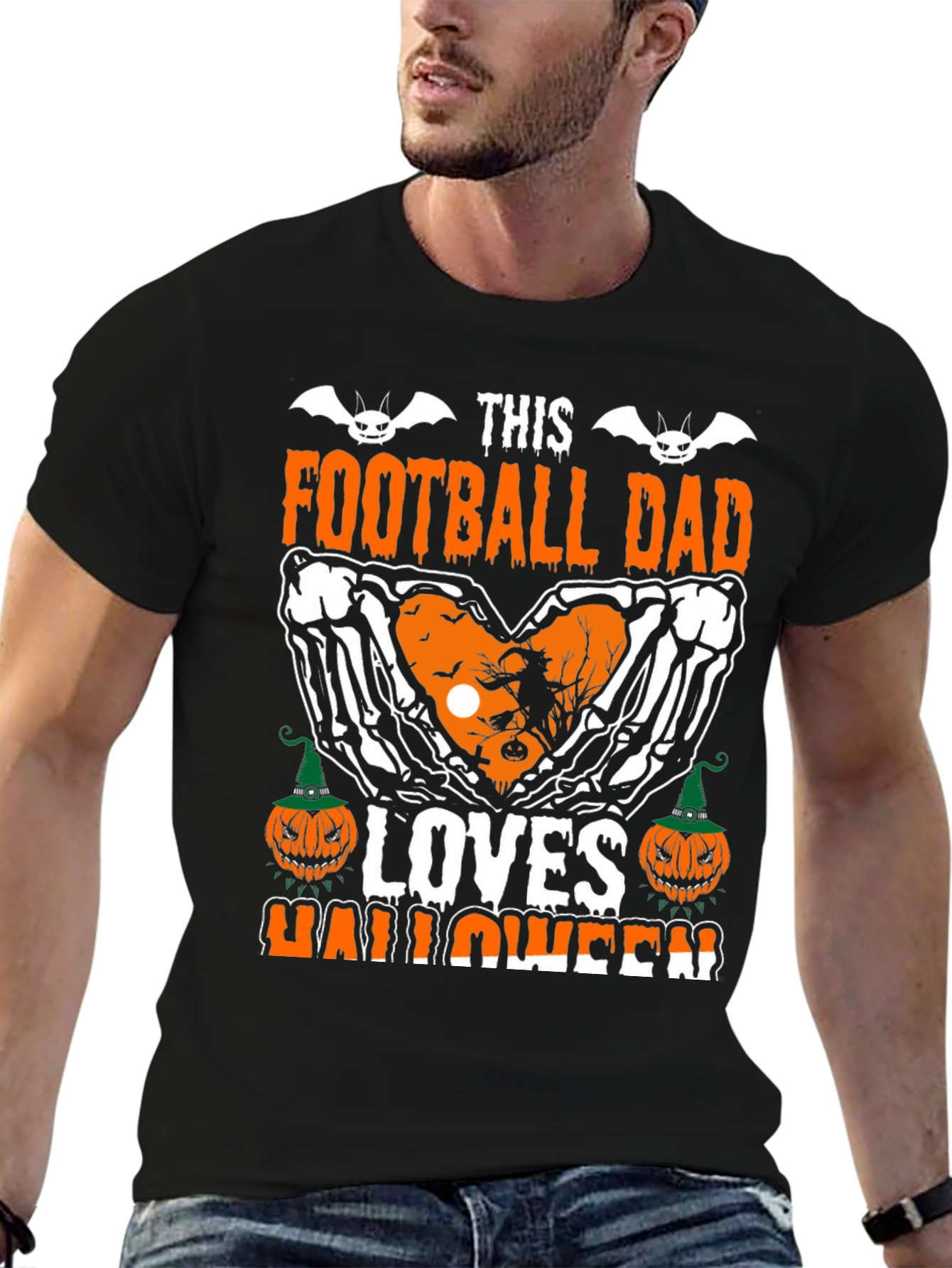 Football Dad Halloween T-Shirt