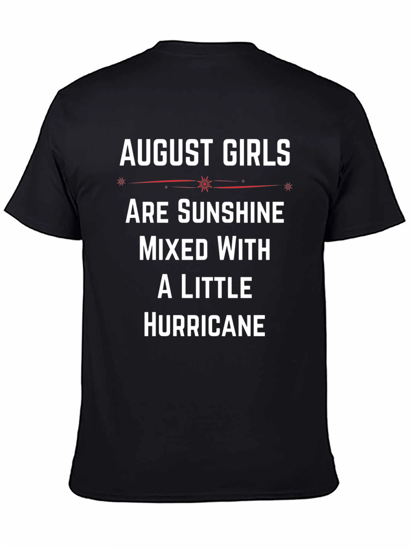 August Girls Sunshine Hurricane Black T-Shirt