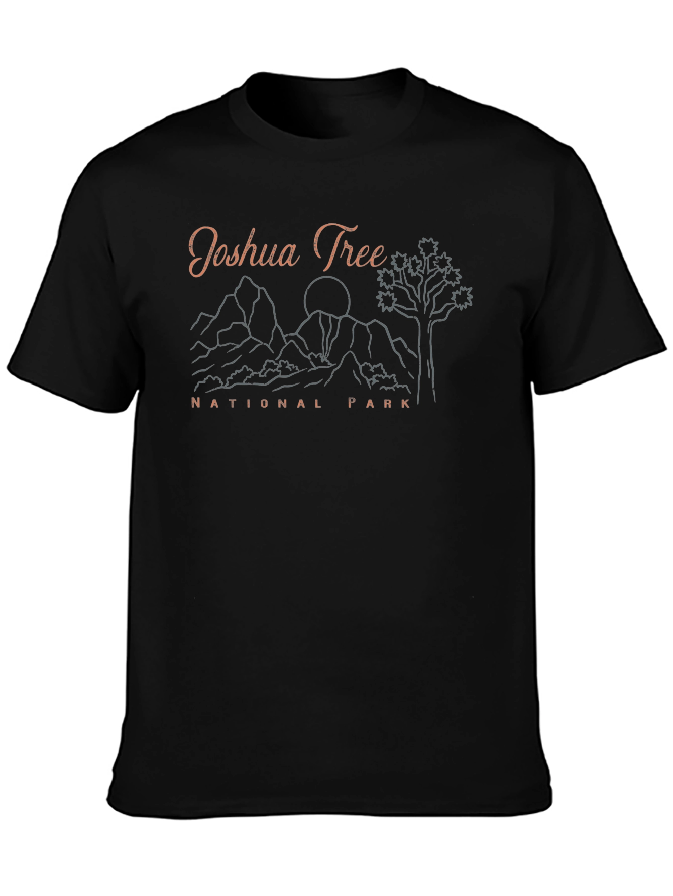 Joshua Tree National Park Black Tee