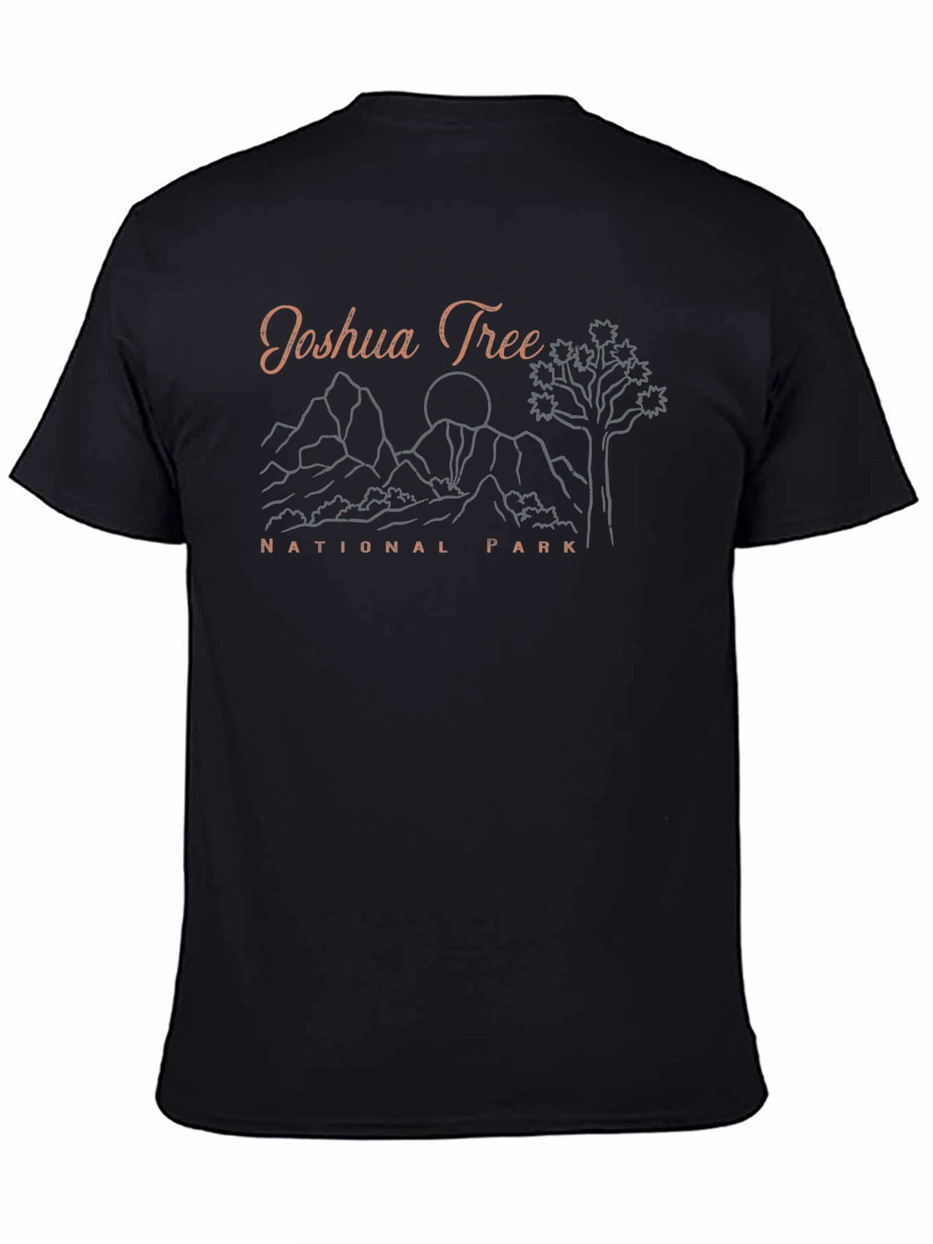 Joshua Tree National Park Black Tee