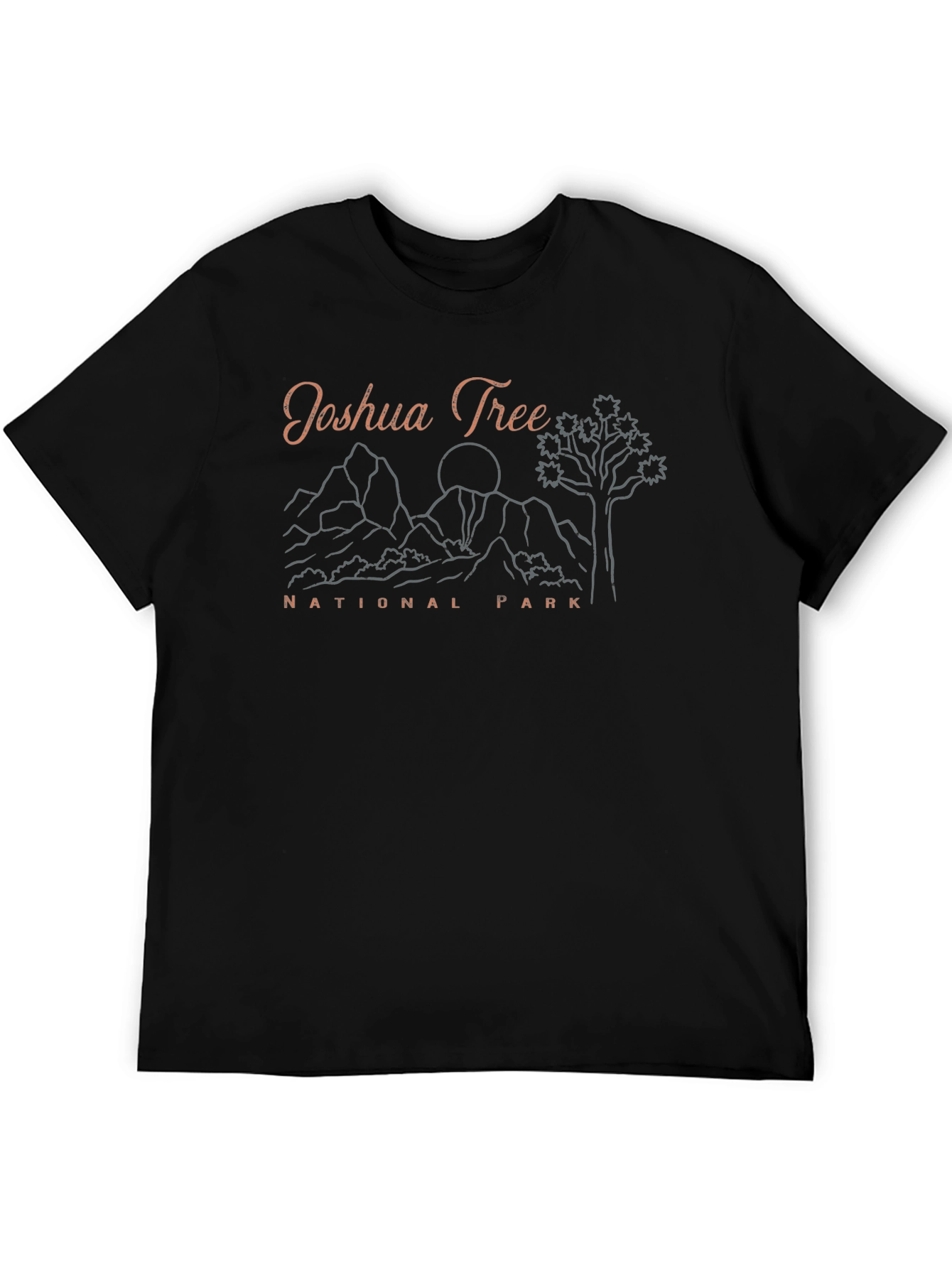 Joshua Tree National Park Black Tee