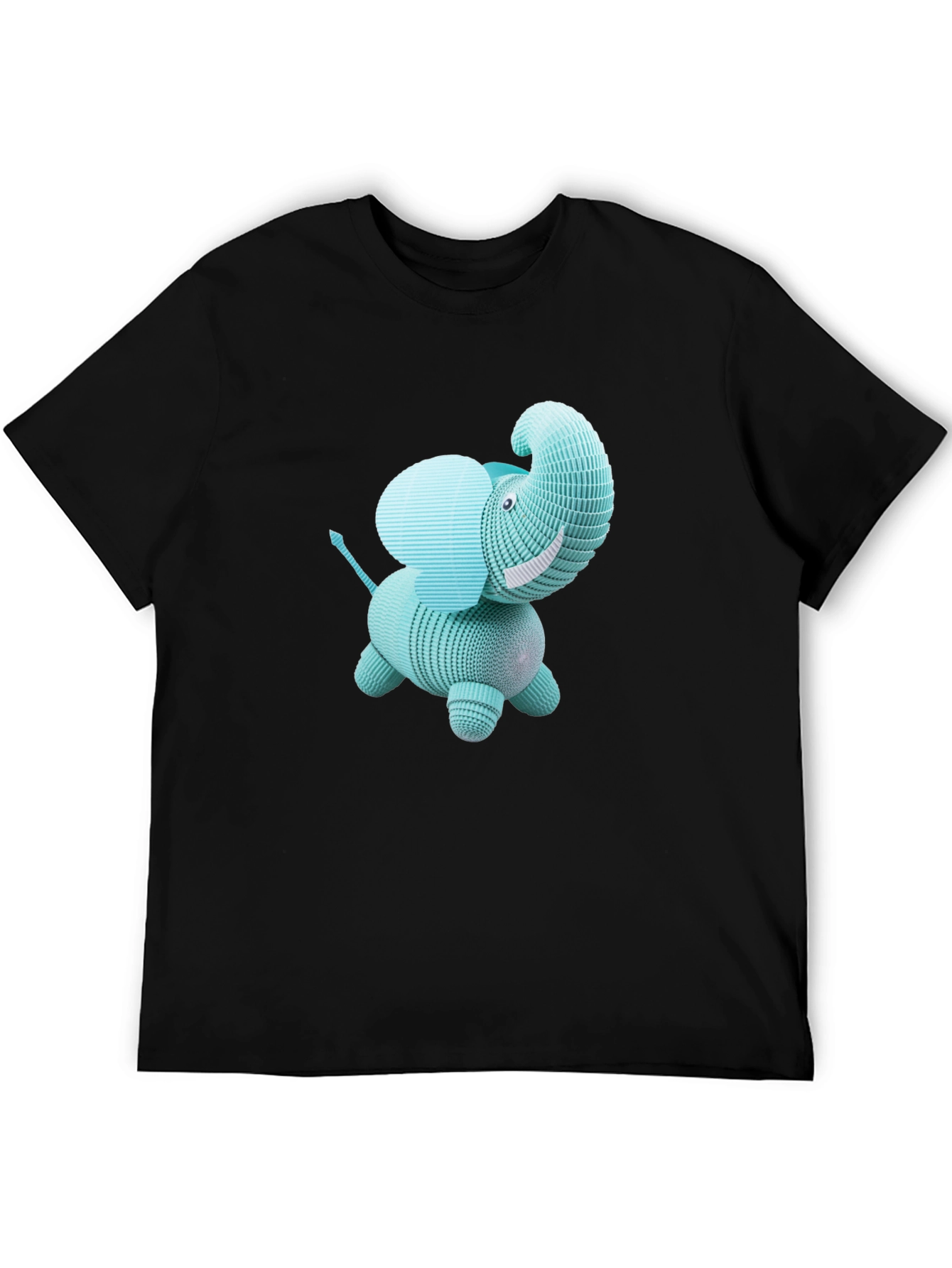 Cute Elephant Graphic Tee - Modern Design