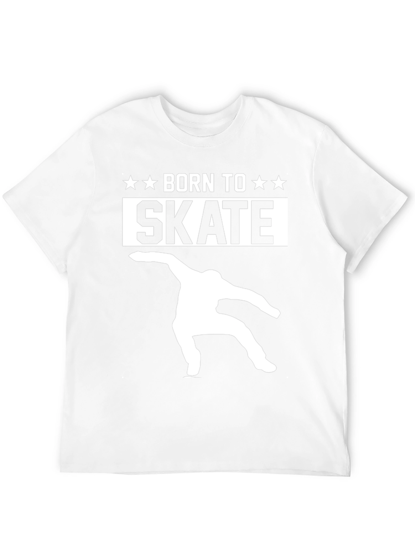 Born to Skate Black Graphic Tee
