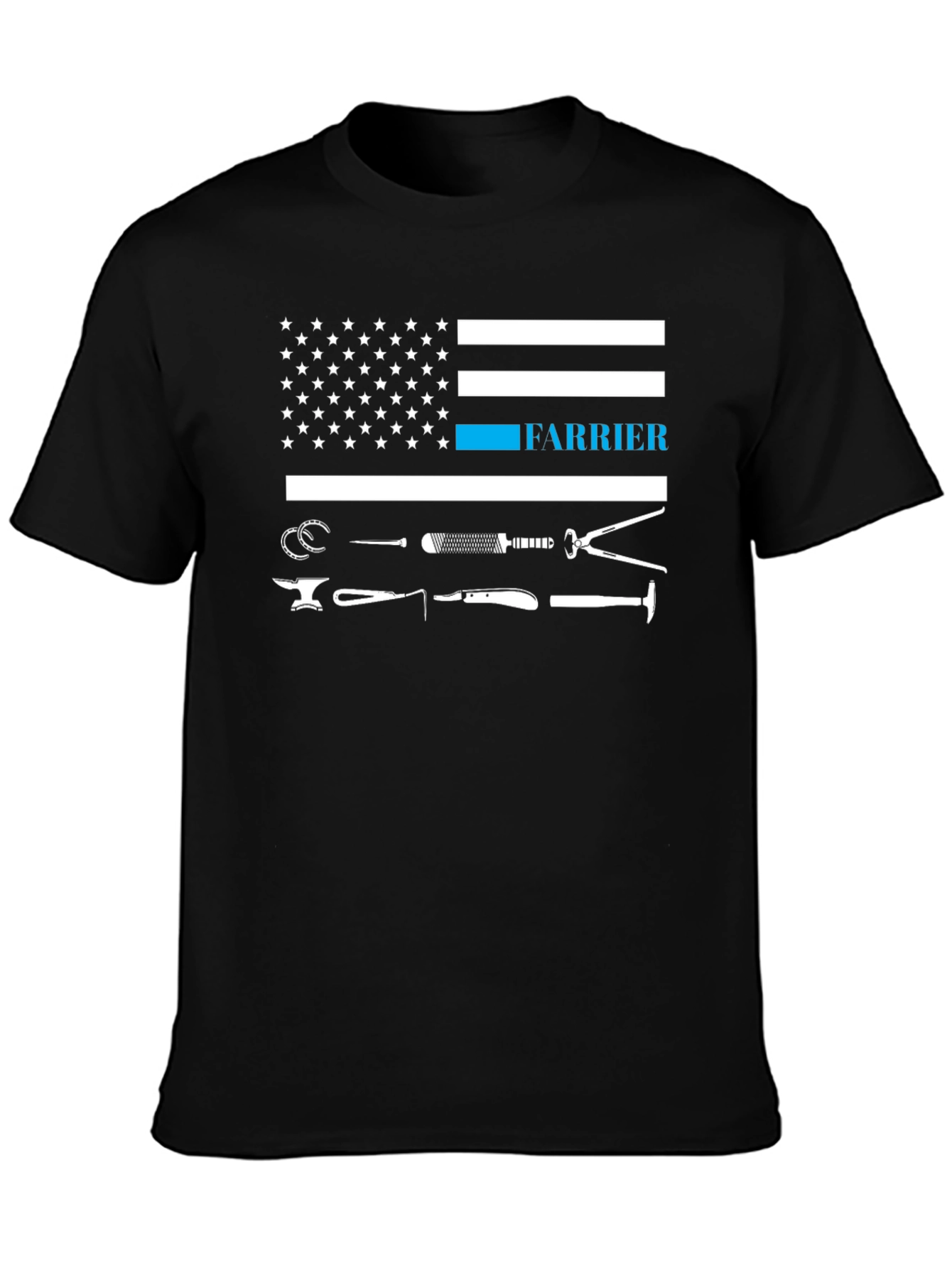Farrier American Flag T-Shirt