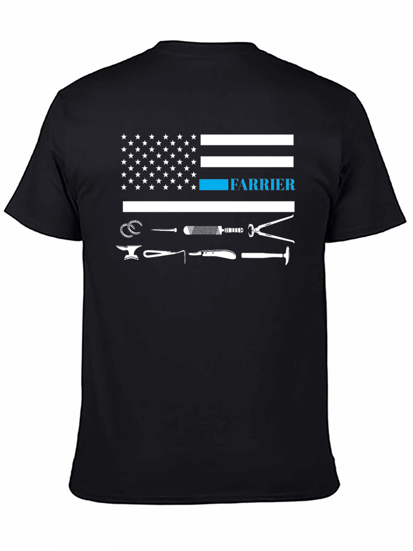 Farrier American Flag T-Shirt