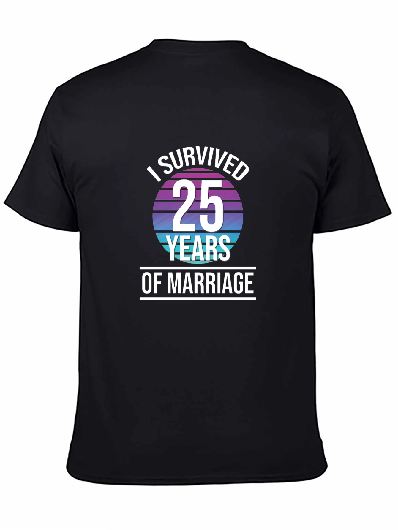 I Survived 25 Years of Marriage Graphic Tee