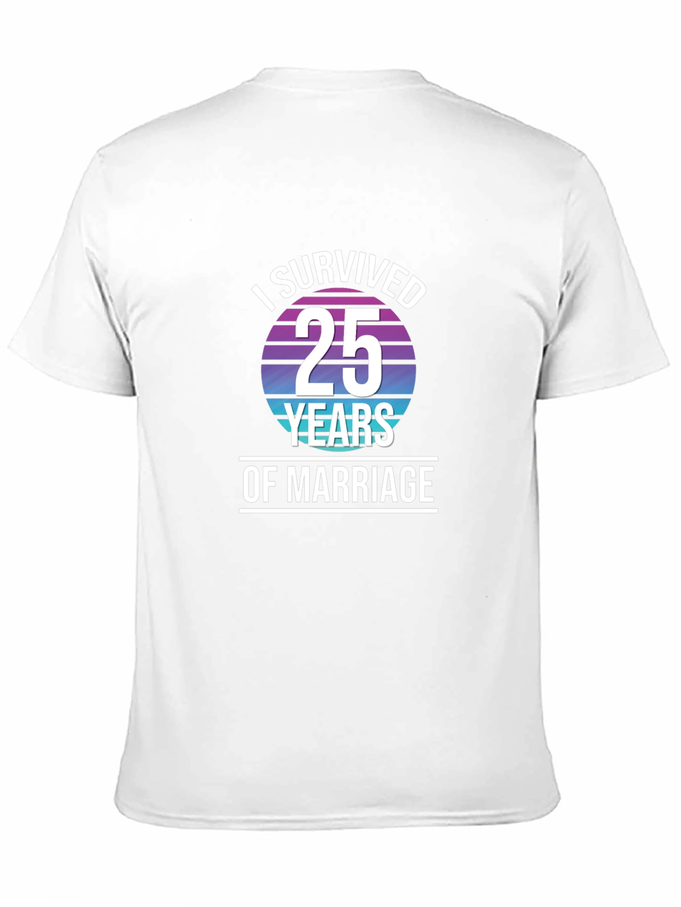 I Survived 25 Years of Marriage Graphic Tee