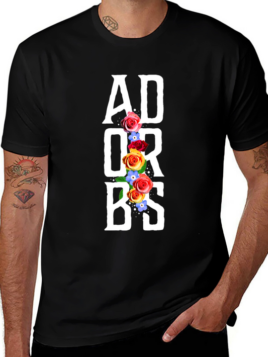 Floral AD OR BS Graphic Tee - Unisex