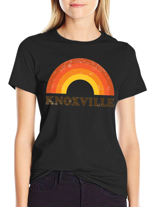 Knoxville Retro Rainbow T-Shirt