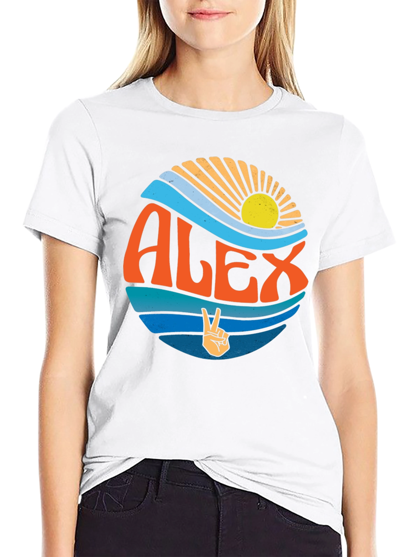 Personalized Alex Beach Vibes T-Shirt