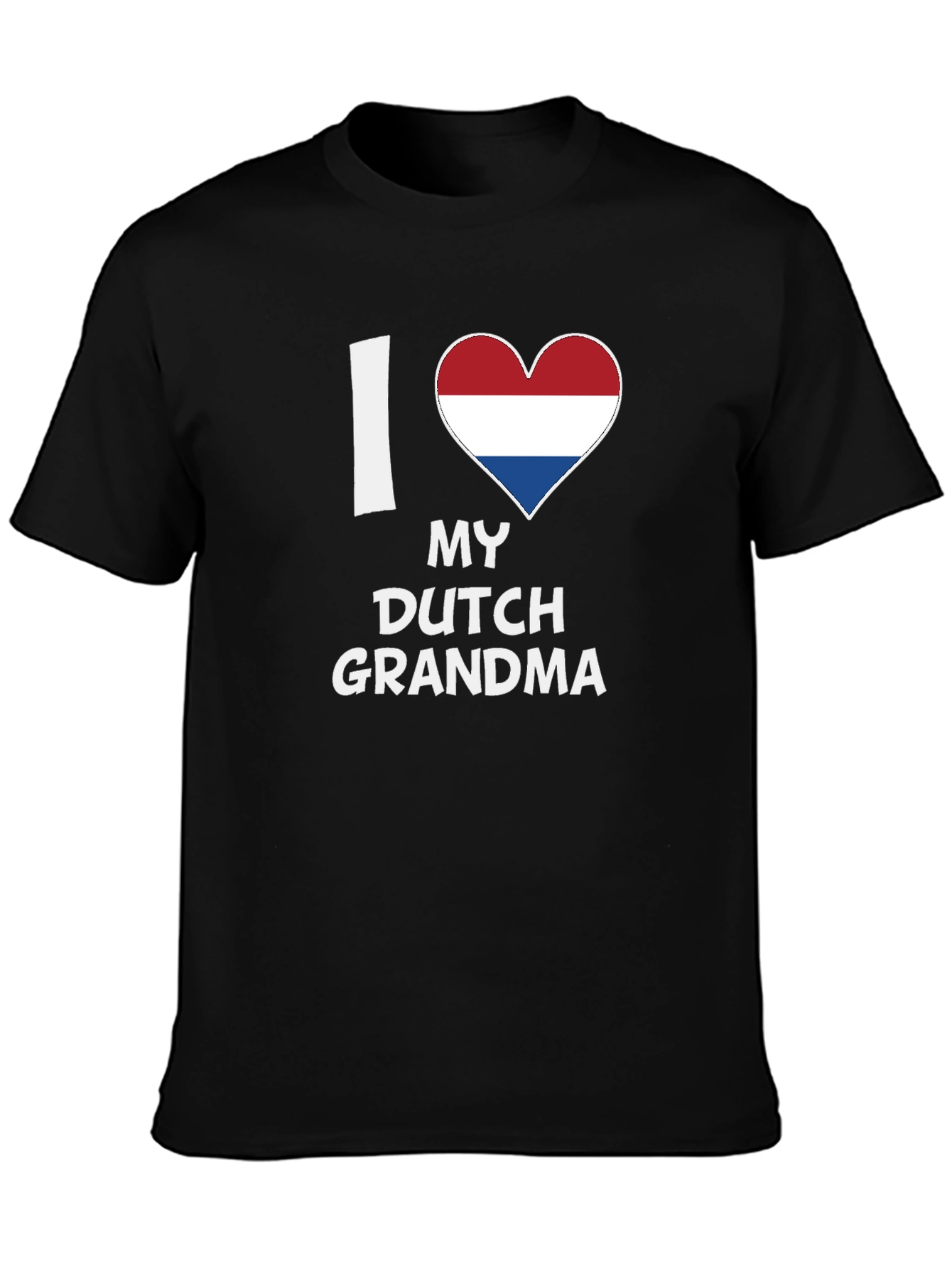 I Love My Dutch Grandma T-Shirt - Netherlands Heart