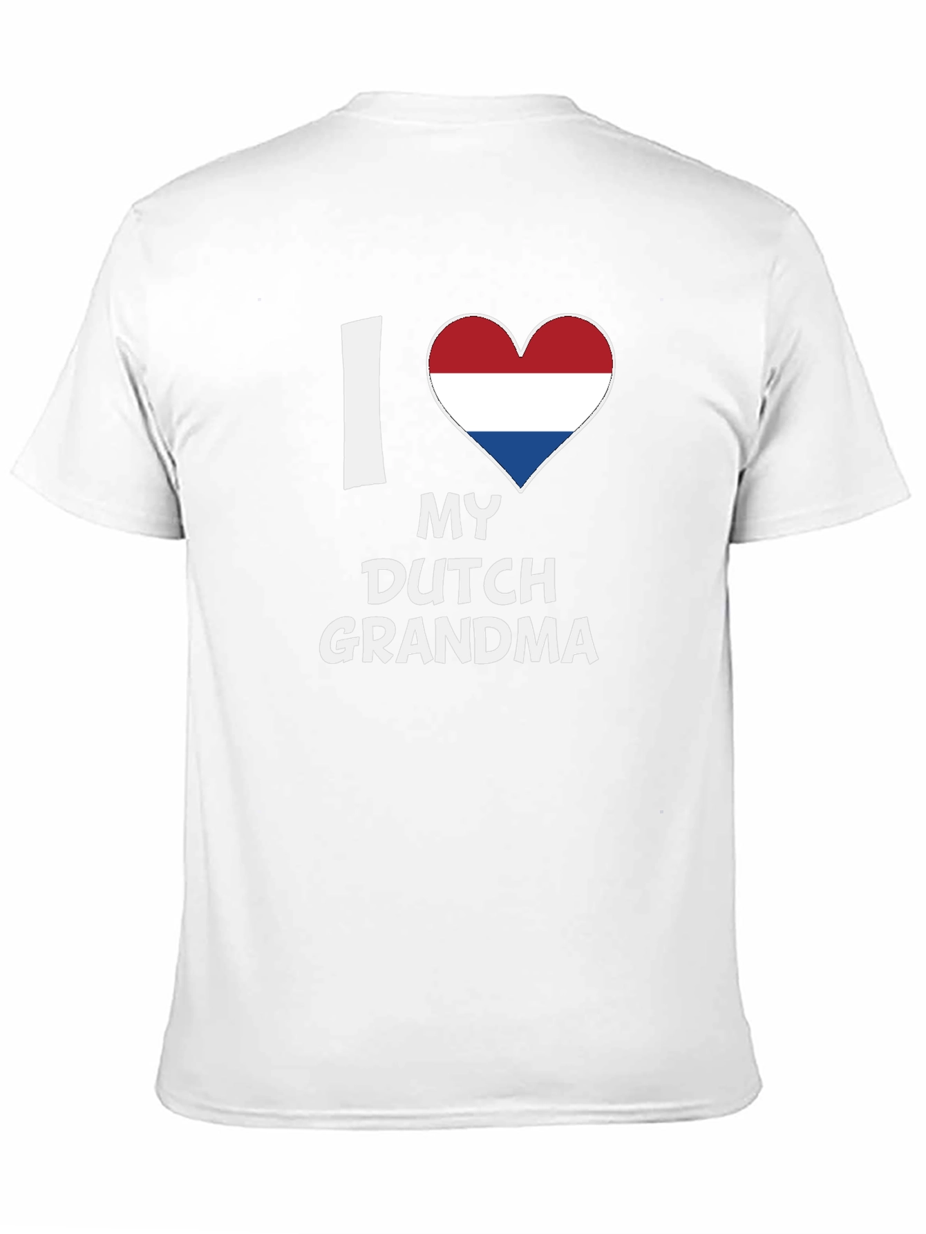 I Love My Dutch Grandma T-Shirt - Netherlands Heart