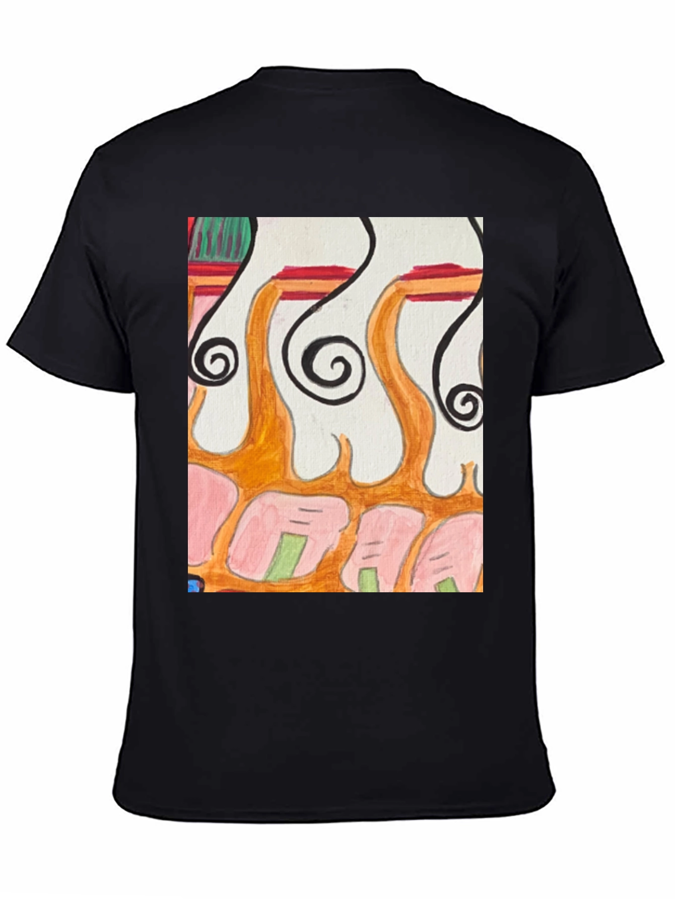 Abstract Art Graphic Tee - Unique Design