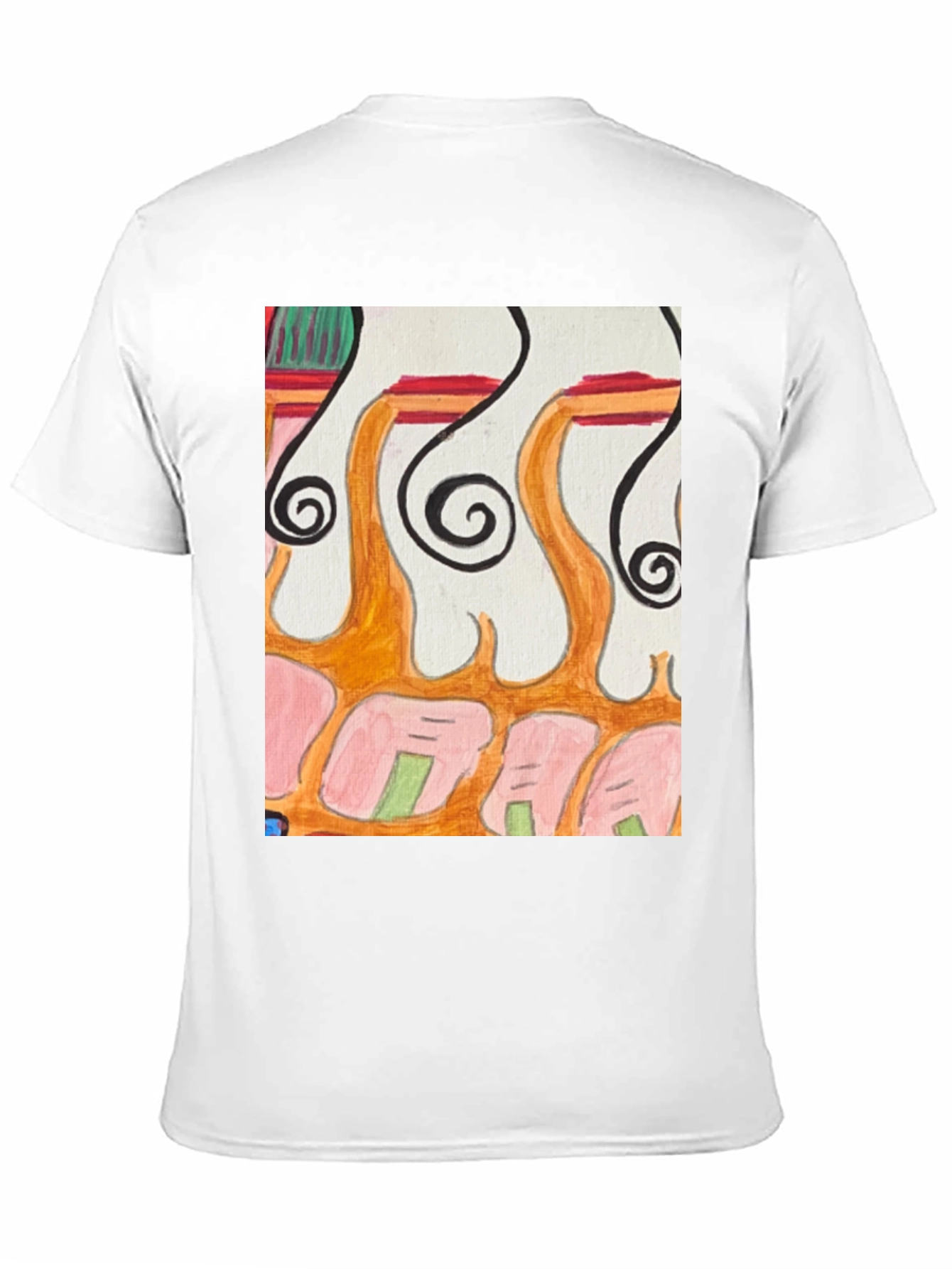 Abstract Art Graphic Tee - Unique Design