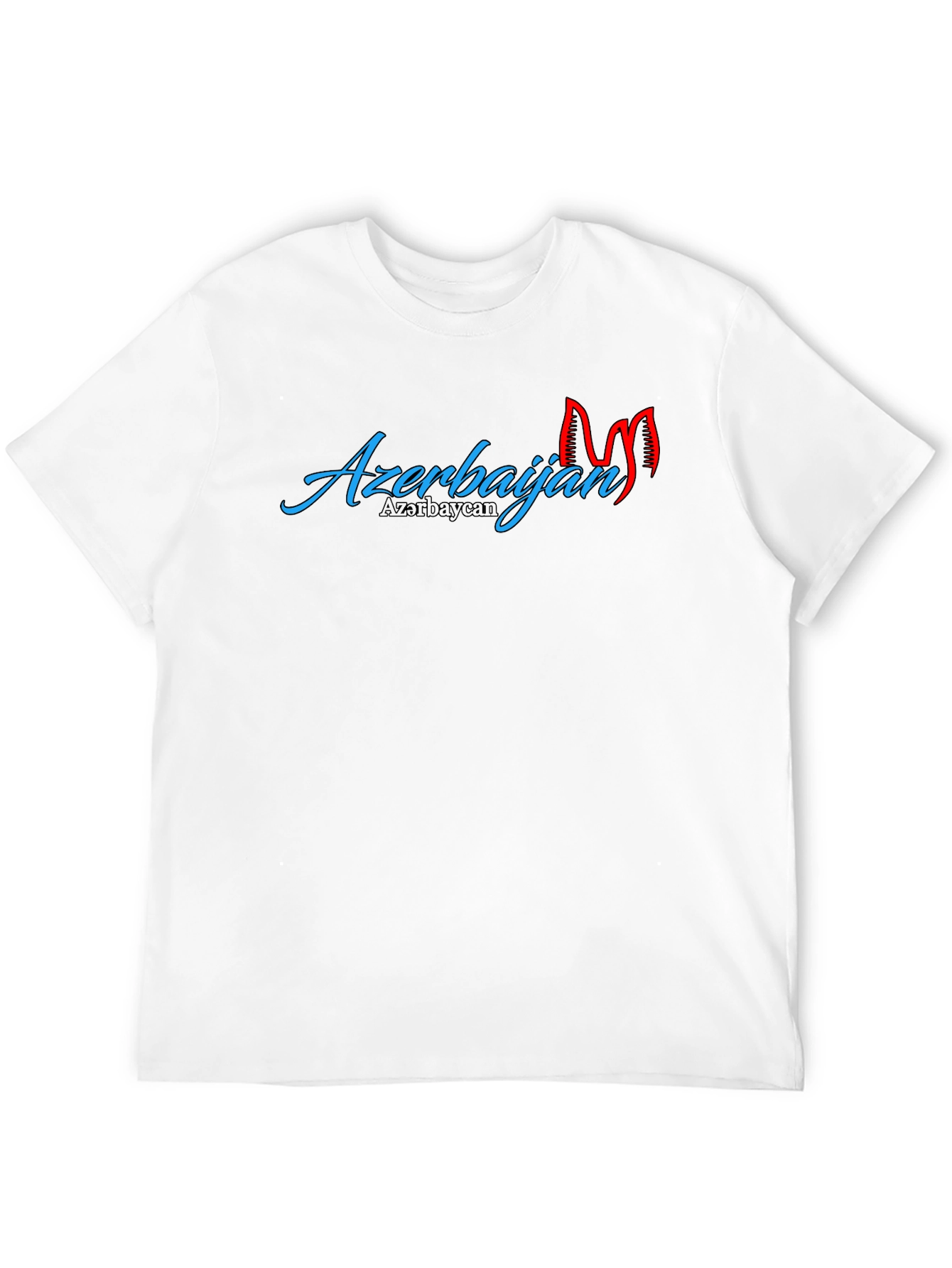 Azerbaijan Graphic T-Shirt - Stylish Cotton Tee