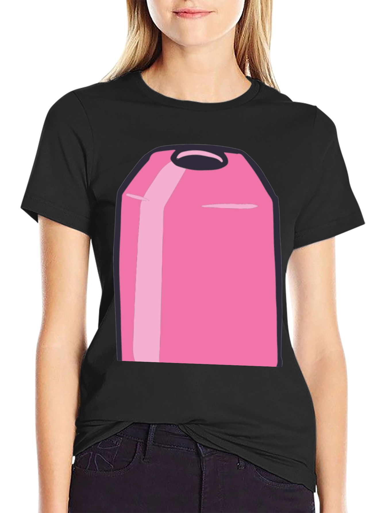 Pink Sus T-Shirt - Among Us Inspired Crewmate Tee