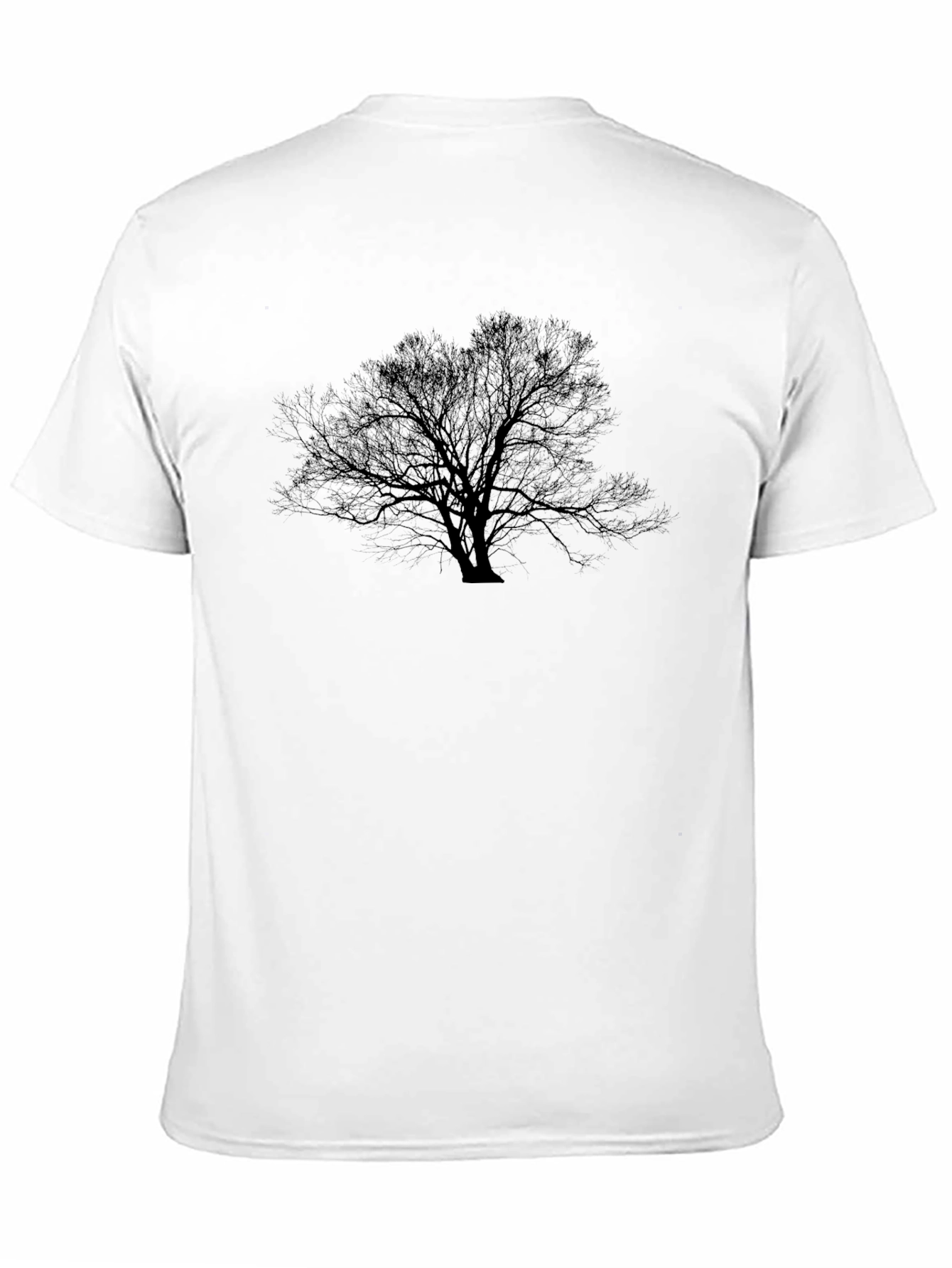 Black Tree Graphic Tee - Mens Casual Style