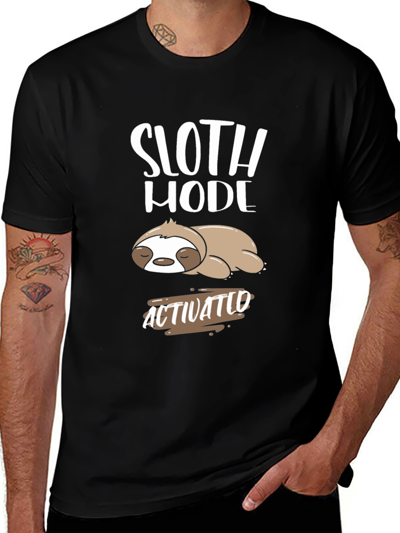 Sloth Mode Activated Graphic Tee