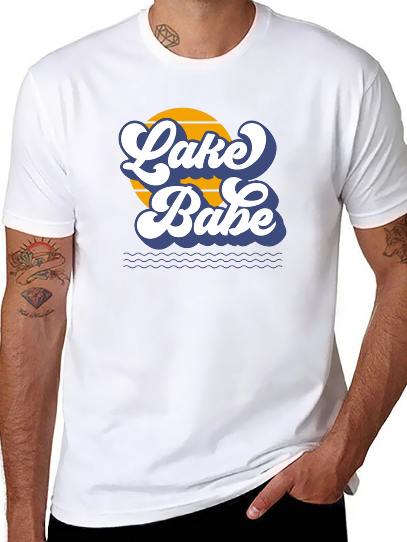 Lake Babe Graphic T-Shirt - Retro Summer Style