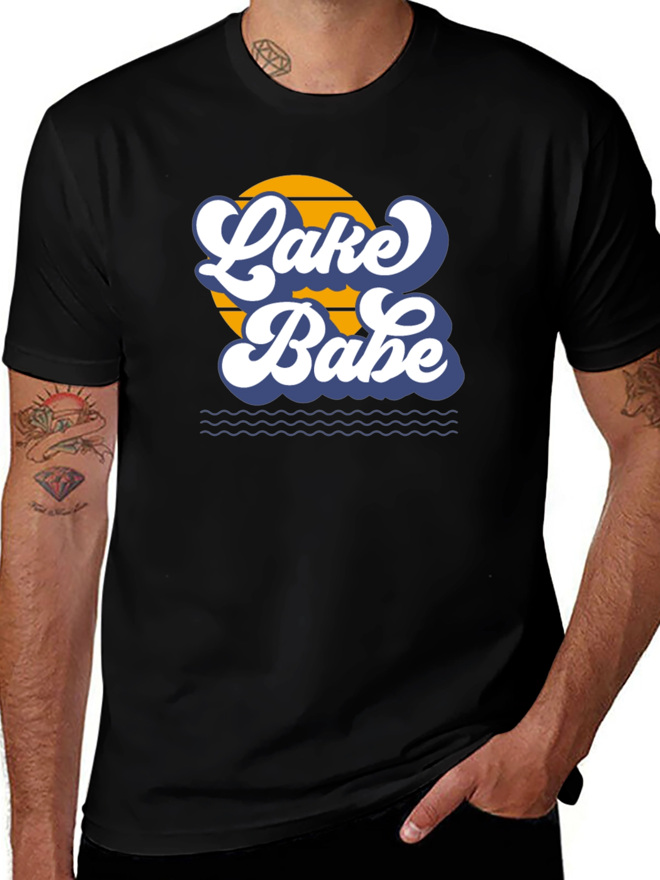Lake Babe Graphic T-Shirt - Retro Summer Style