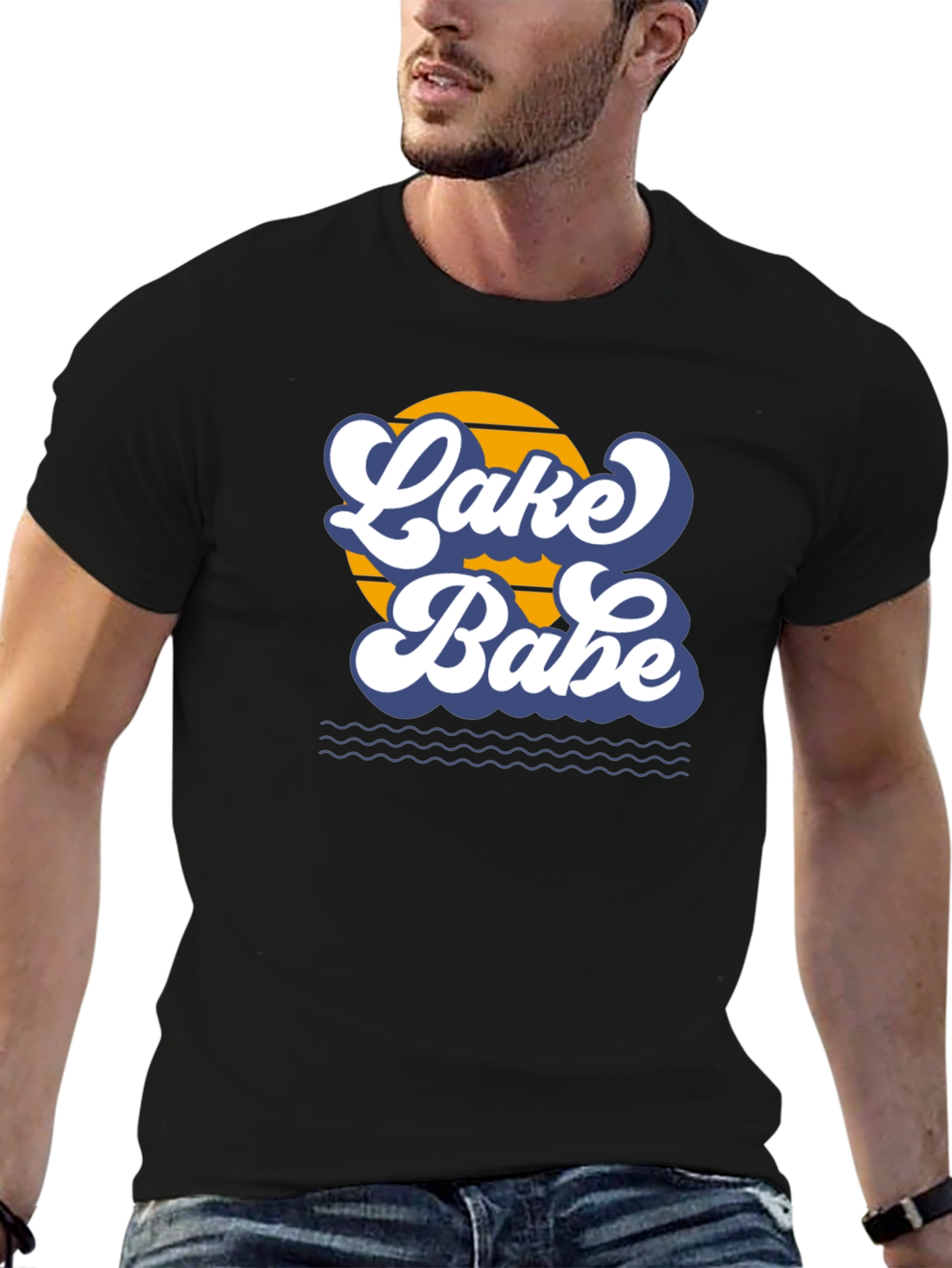 Lake Babe Graphic T-Shirt - Retro Summer Style
