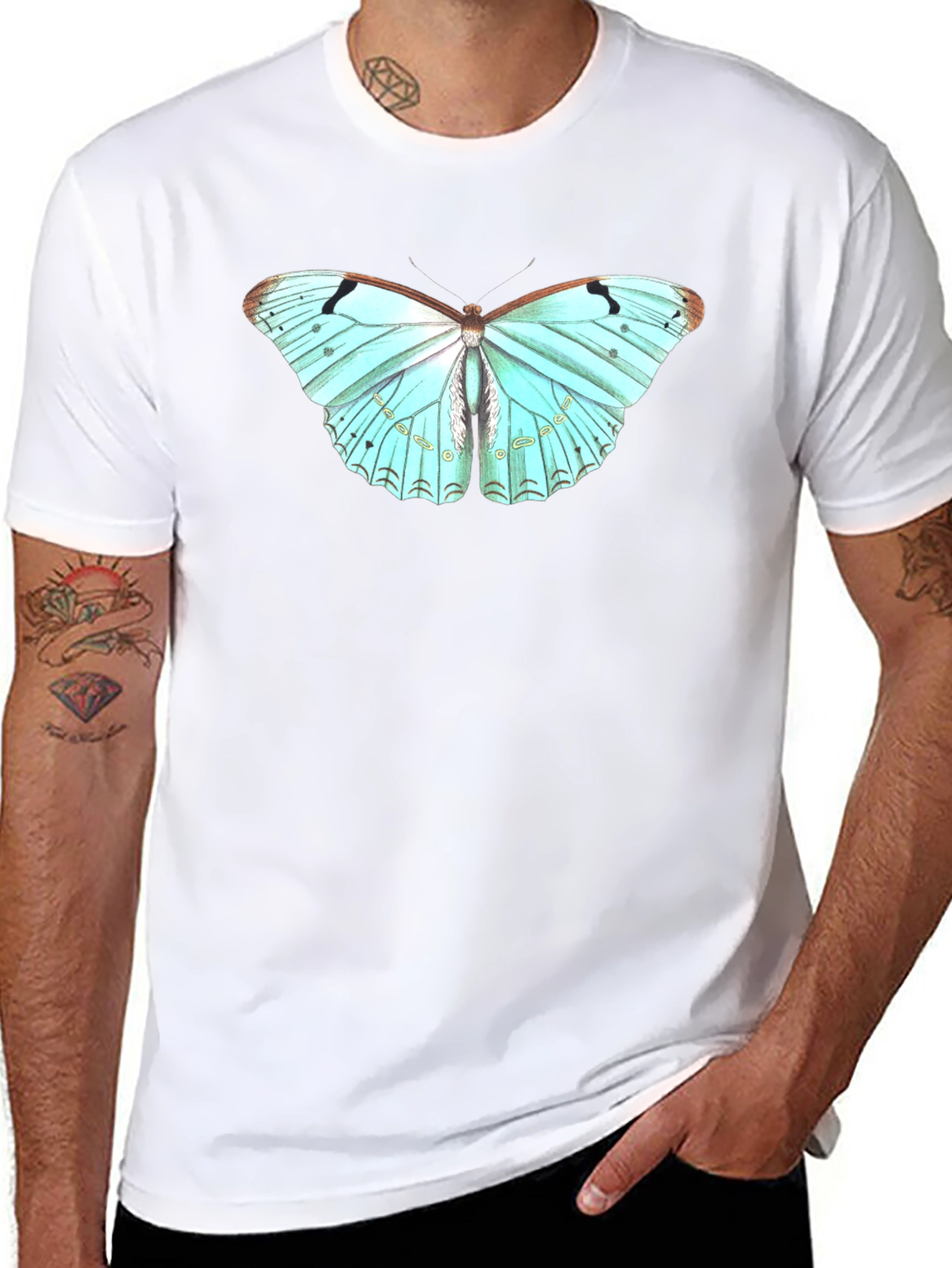 Butterfly Print T-Shirt