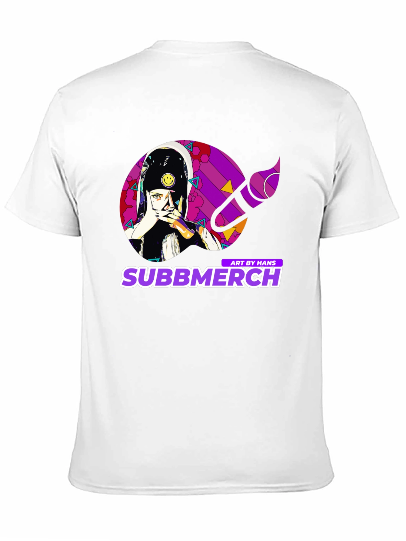 Subbmerch Art by Hans Black Graphic Tee