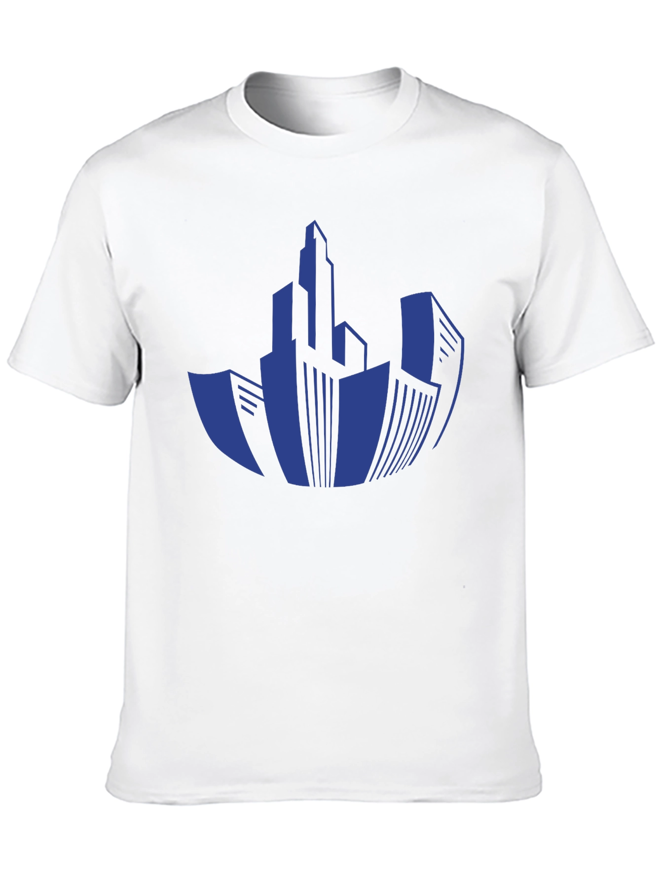 Cityscape Graphic T-Shirt - Modern Urban Design