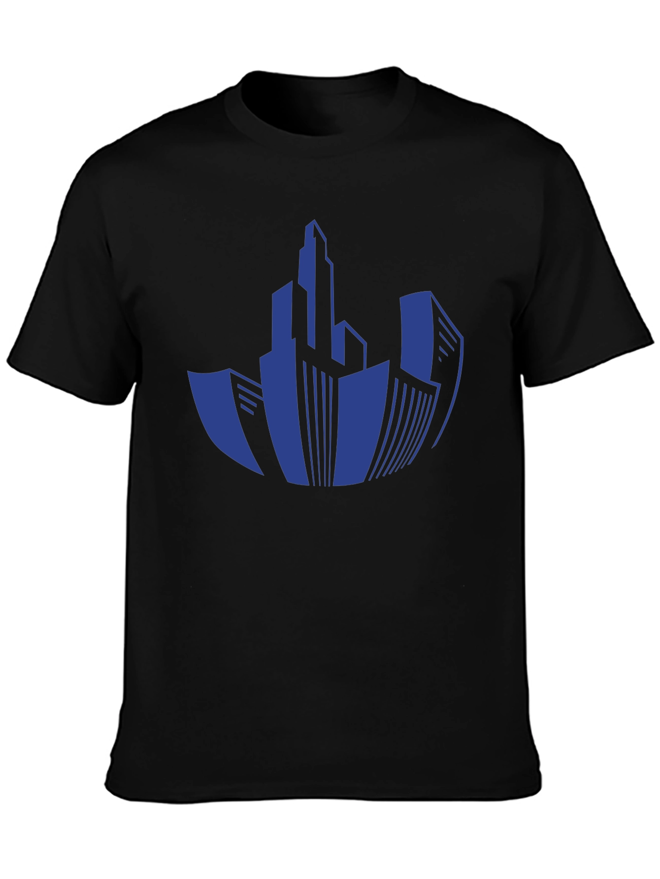 Cityscape Graphic T-Shirt - Modern Urban Design