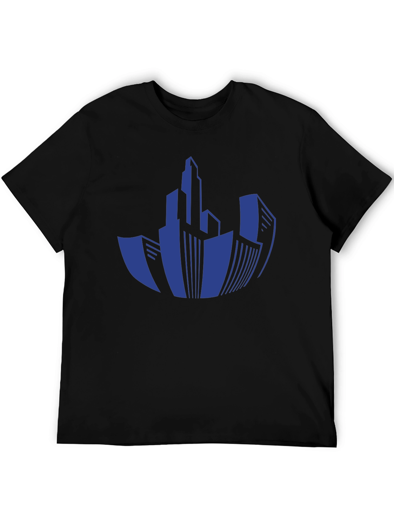 Cityscape Graphic T-Shirt - Modern Urban Design