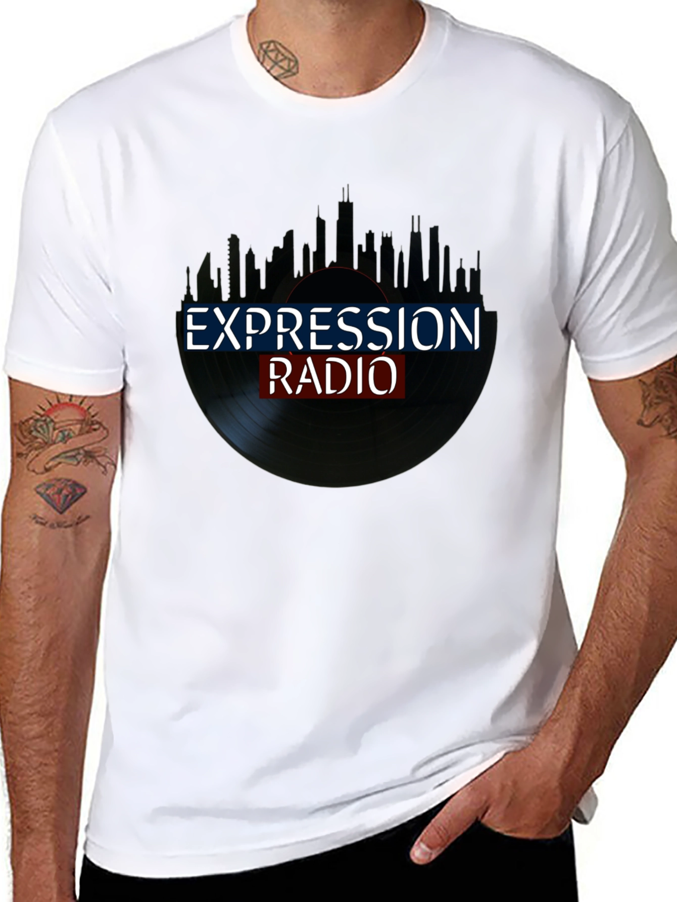 Expression Radio Black T-Shirt