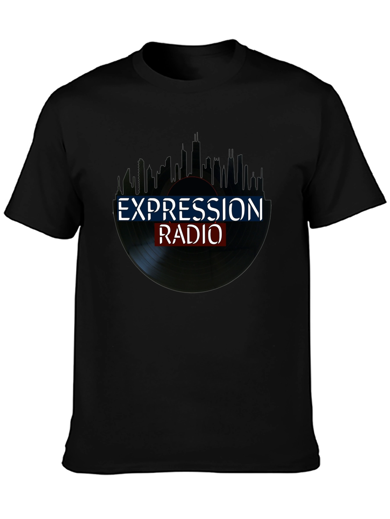 Expression Radio Black T-Shirt