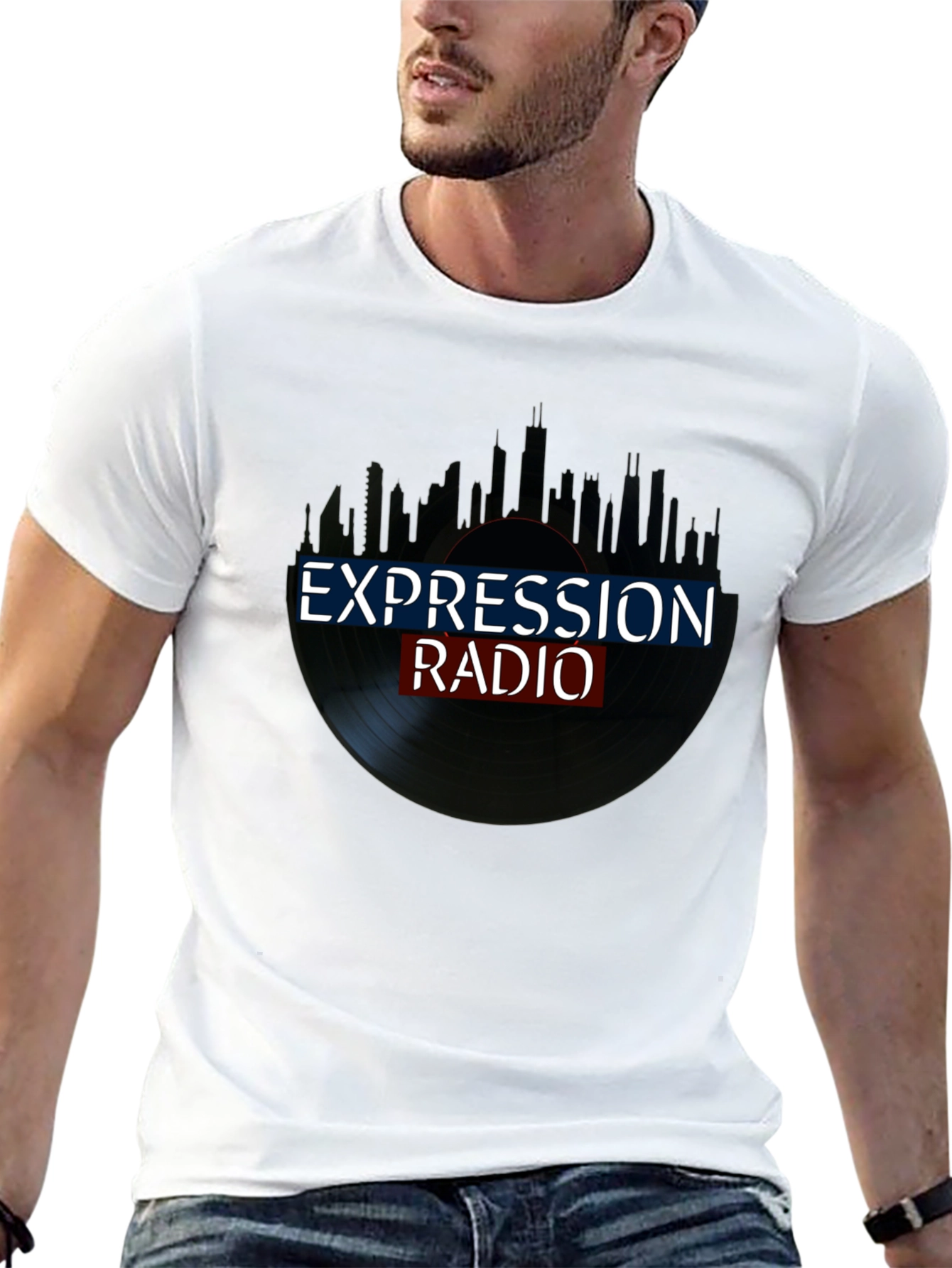Expression Radio Black T-Shirt